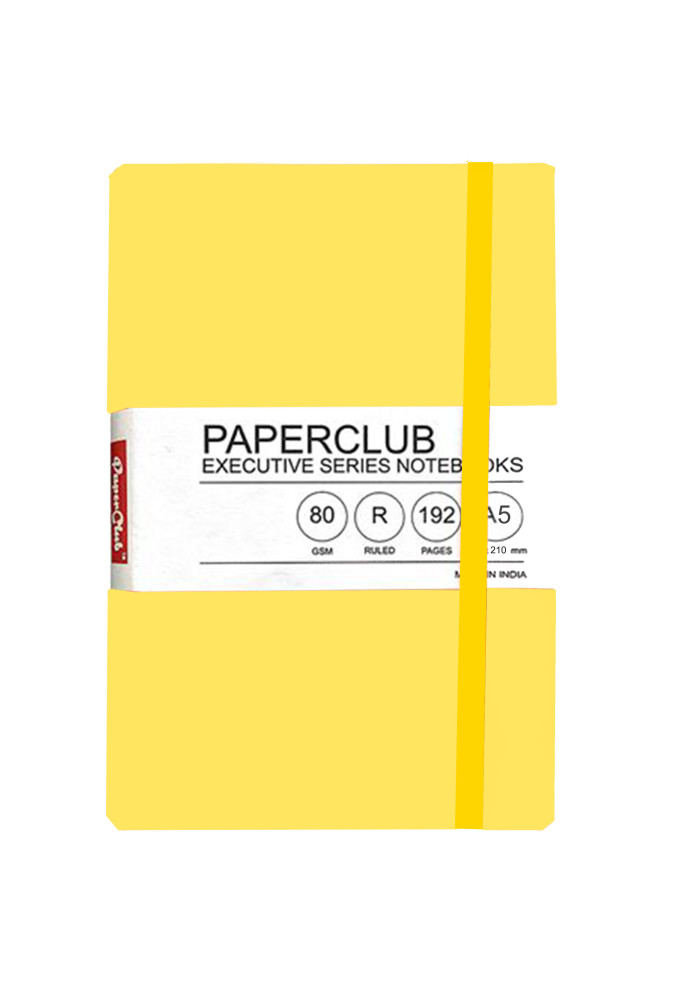 PaperClub Executive NoteBook | 53401 | 192 PAGES | RULED | SIZE : 134mm X 210mm - A5