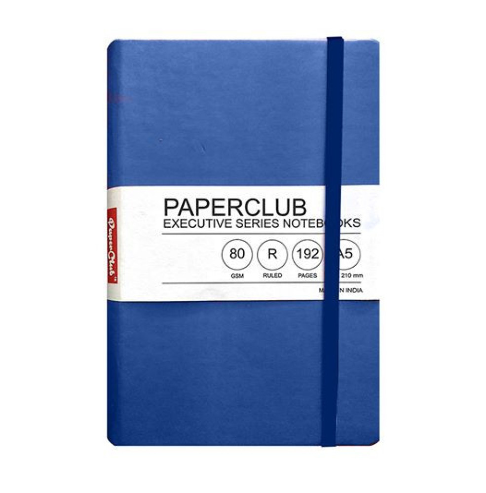 PaperClub Executive NoteBook | 53401 | 192 PAGES | RULED | SIZE : 134mm X 210mm - A5