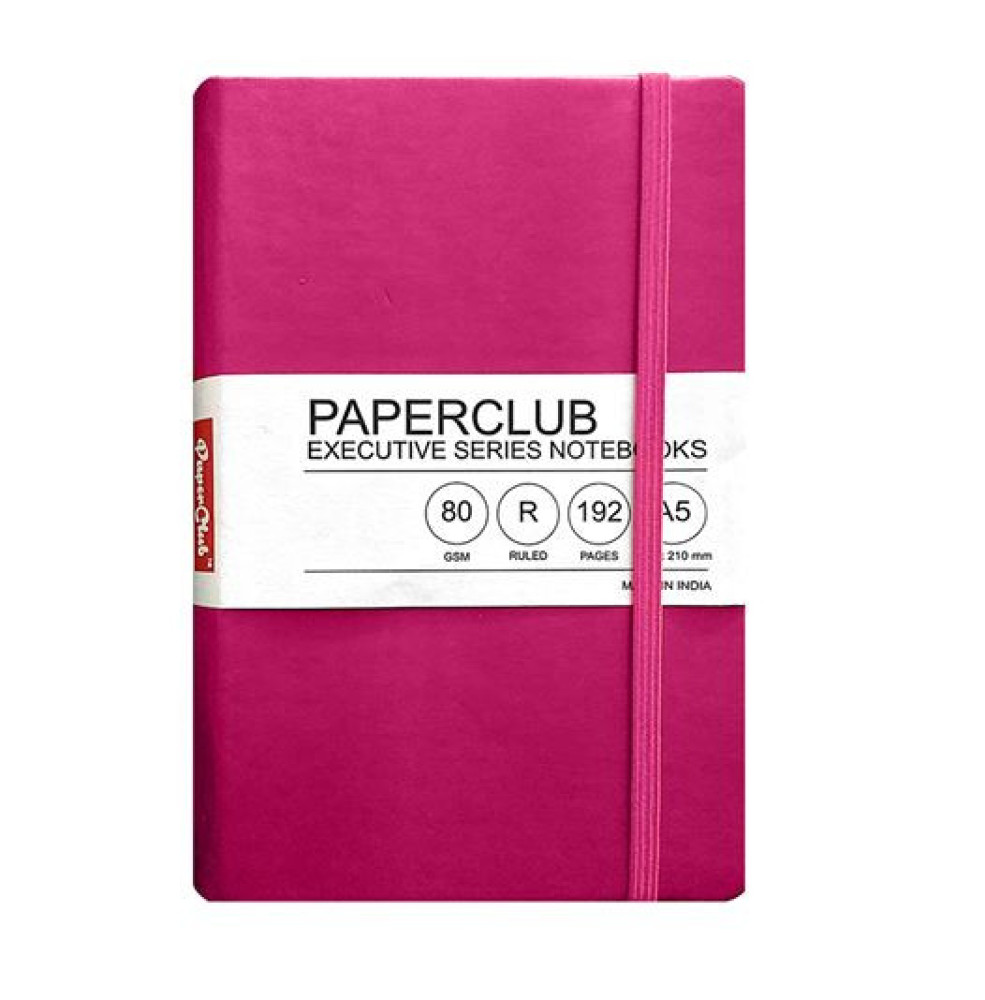 PaperClub Executive NoteBook | 53401 | 192 PAGES | RULED | SIZE : 134mm X 210mm - A5