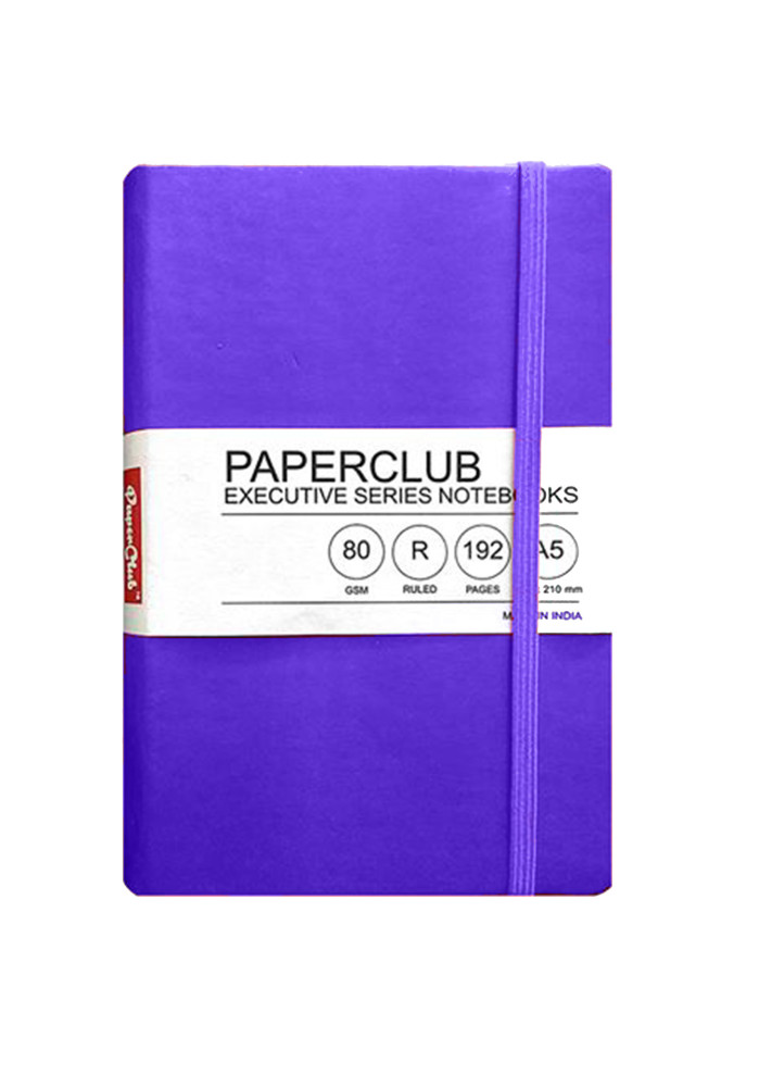 PaperClub Executive NoteBook | 53401 | 192 PAGES | RULED | SIZE : 134mm X 210mm - A5