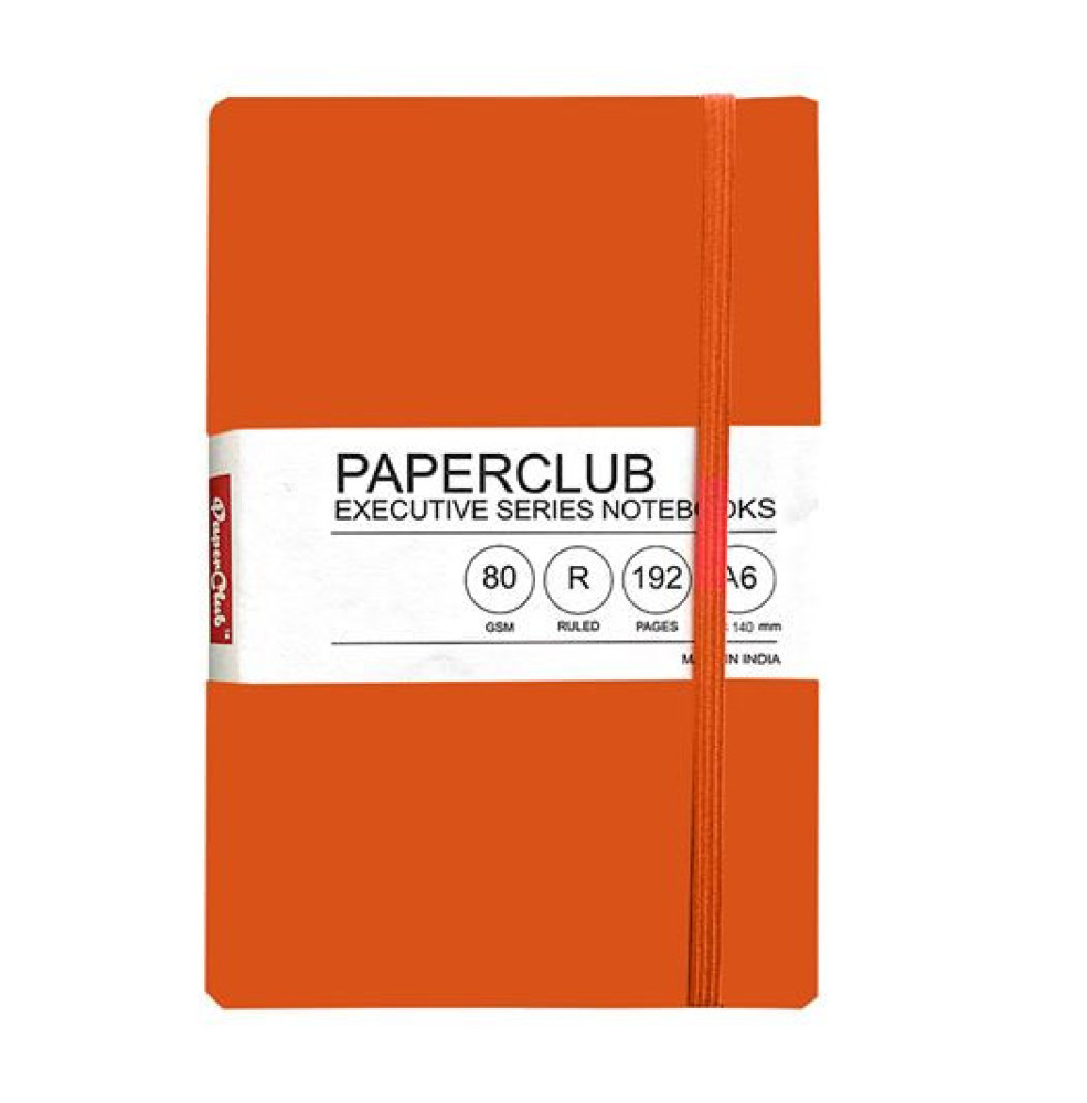 PaperClub Executive NoteBook | 53400 | 192 PAGES | RULED | SIZE : 90mm X 140mm - A6
