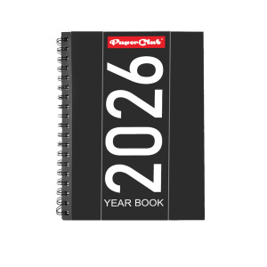 PaperClub Year book Diary 2026 B5 53196 |  SUNDAY Full Page | Page A day Format-Monday to Sunday Full Page For Working | Dairy 2026