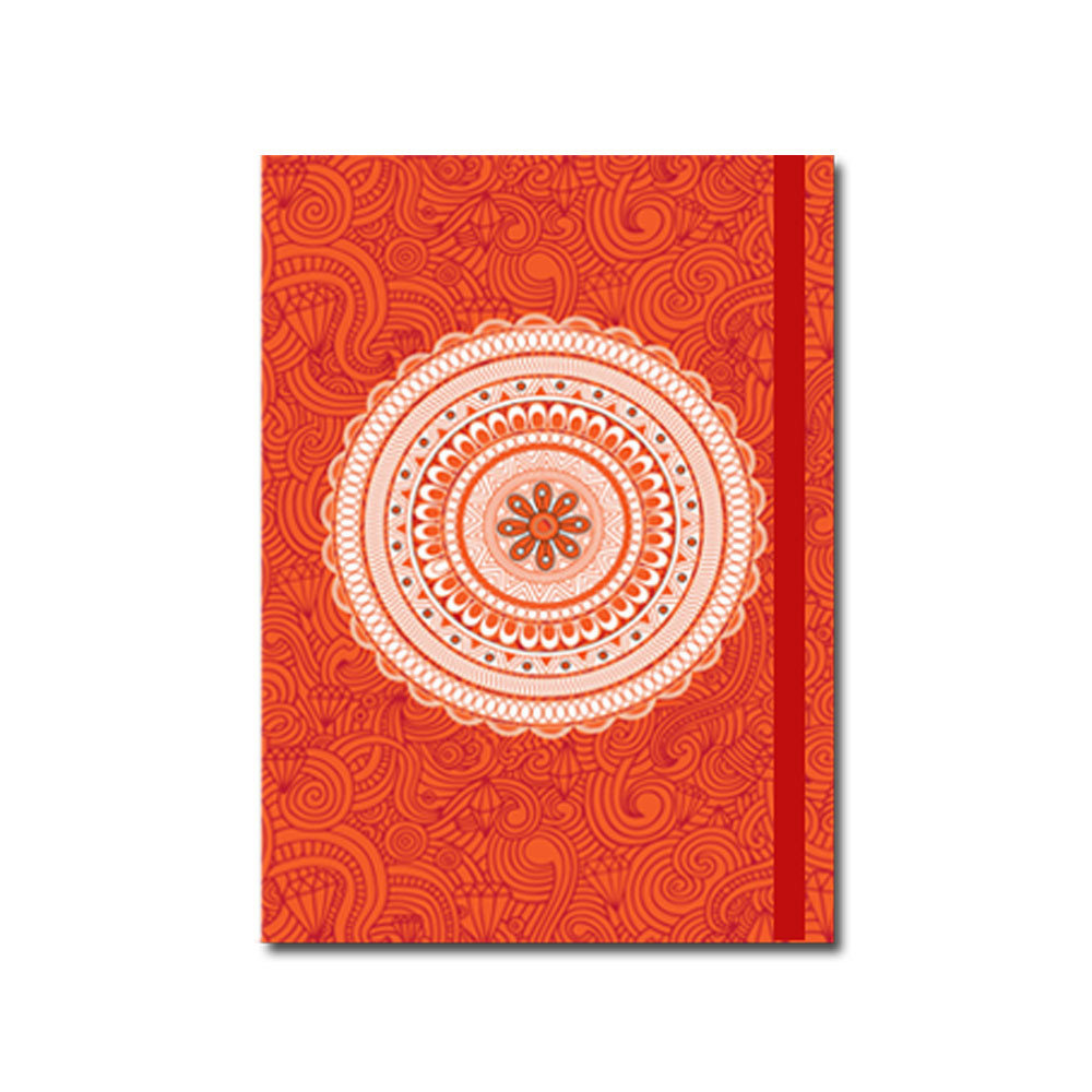 PaperClub Yog Mudra Printed Designer Hard Bound Ruled (192 Pages) Personal and Office Notebooks & Diary A5 | 53331 Just in 195 Rs.