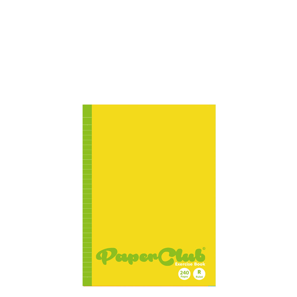 PaperClub Ruled Soft Bound register notebook pack of 6 | 58 GSM(A4,240 Pages) | register notebook for students| register notebook for office | register notebook for professionals| Pack of 6 just in Rs | Assorted color Notebook .