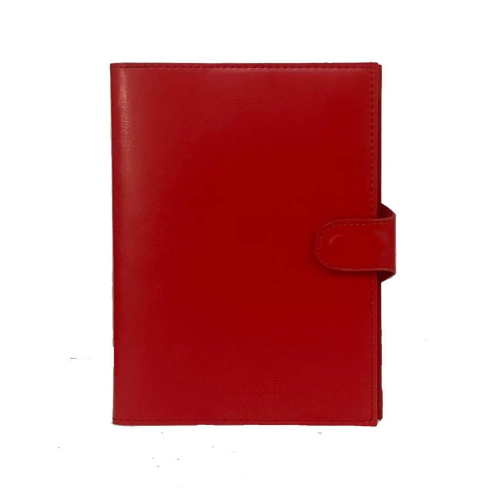 PaperClub Duel Color PU Leatherite Signature Plus Notebook with Magnetic closure and Pen Holder A5 | Refillable Jacket Notebook | Best For Personalized gifting | Pocket inside to keep Documents and Visiting Cards | Long and Durable Cover |