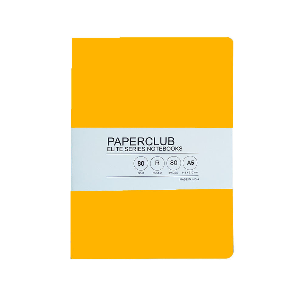 PaperClub SS-80-GSM NoteBook (80 pages,A5)- Kraft Colorful notebook | Eco Friendly Notebook | Kraft Color Pages notebook  | stitched Kraft Color notebook | notebook diary  Pack of 8 pcs | Price 1000 Rs. with Your Choice of Ruling & Color