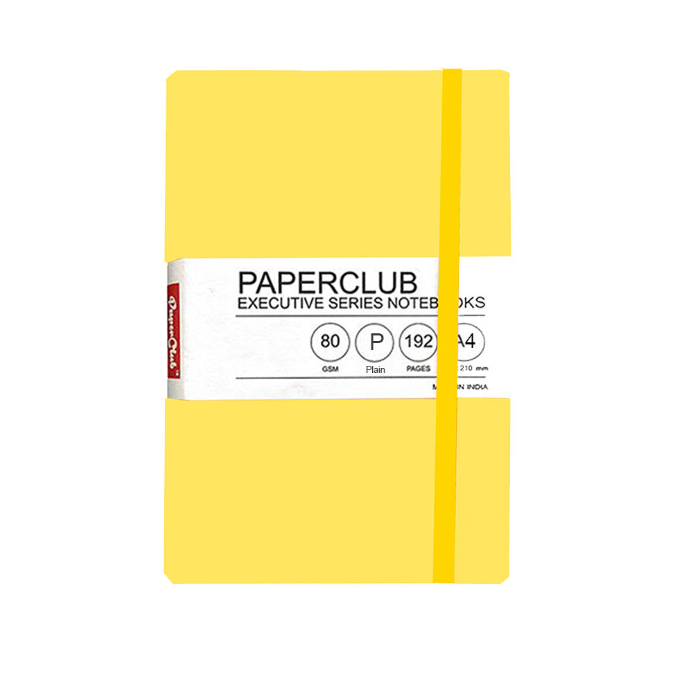 PaperClub Executive NoteBook | 53402 | A4 -192 PAGES | RULED And Plain | Executive Notebooks | Executive Diary for Daily Use| Non Dated Planner and Diary Just at 450Rs.