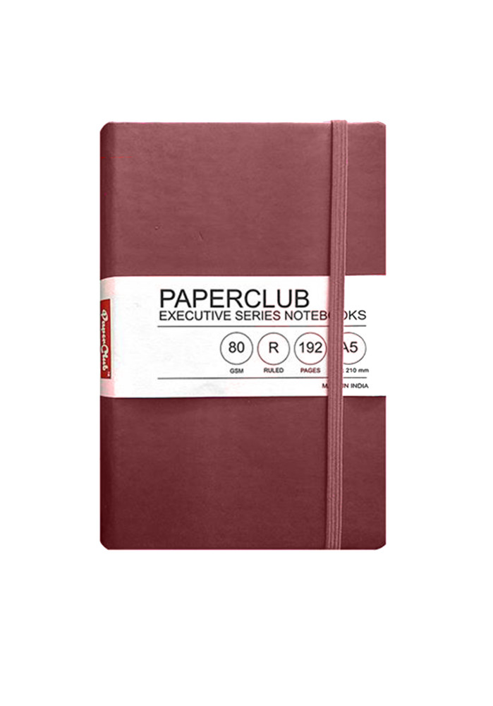 PaperClub Executive NoteBook | 53401 | A5 -192 PAGES | RULED And Plain | Executive Notebooks | Executive Diary for Daily Use| Non Dated Planner and Diary Just at 300Rs.